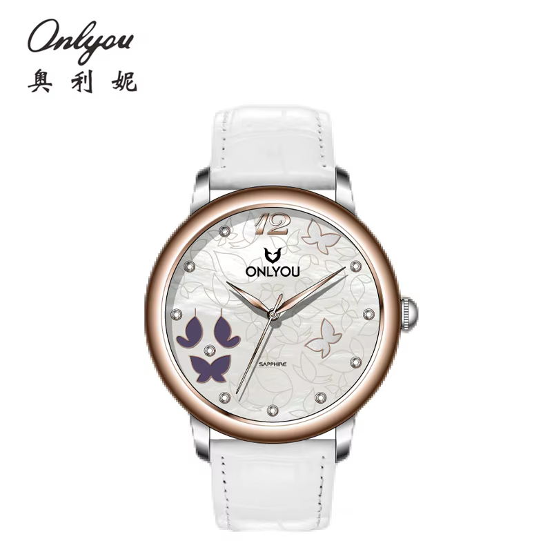 ONLYOU montre pour femme marque de luxe montre pour femme élégant Bracelet en céramique étanche mode