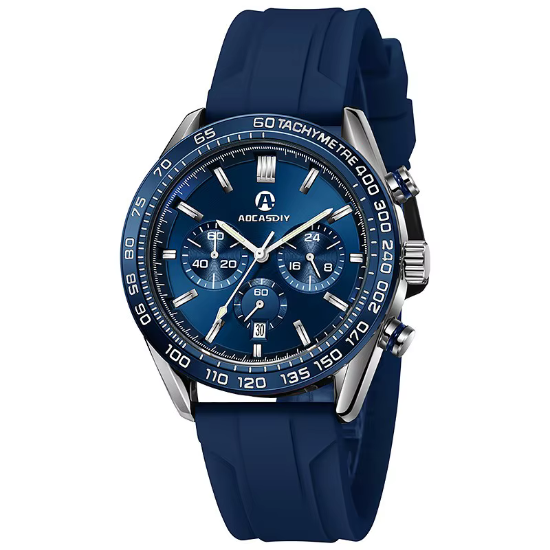 Montres de sport décontractées de marque supérieure 2026 pour hommes, bracelet en silicone, étanches