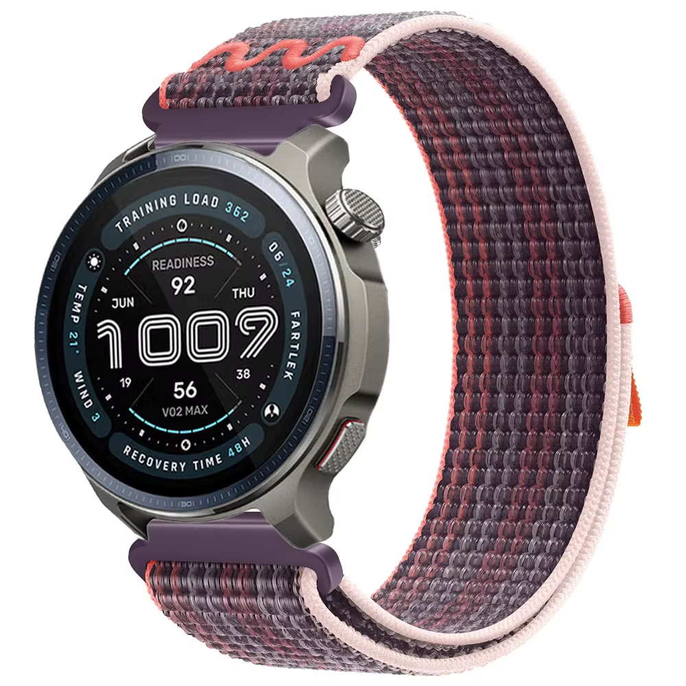 Bracelet en Nylon pour Amazfit Balance 2 1/GTR 4/3 Pro/GTS, Bracelet de sport respirant pour Huawei 