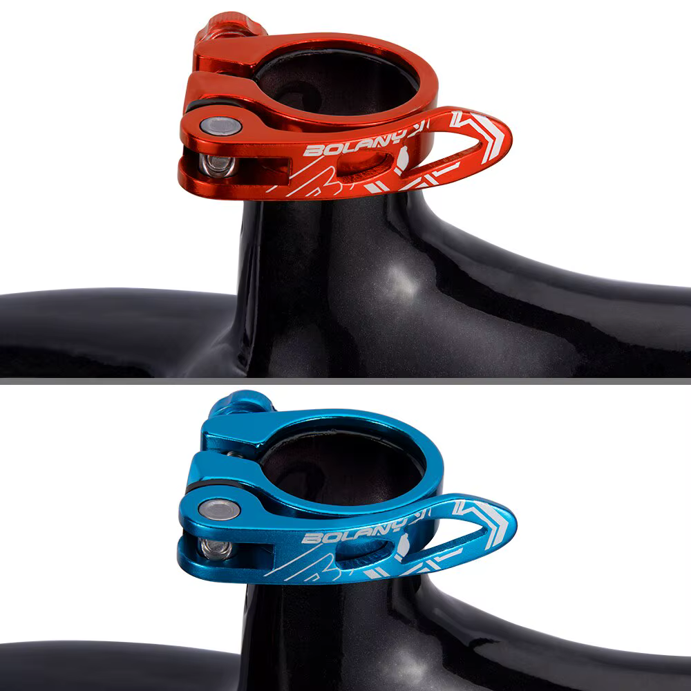 BOLANY-Collier de serrage de tige de dégager de vélo VTT, dégagement rapide, alliage ultraléger, acc