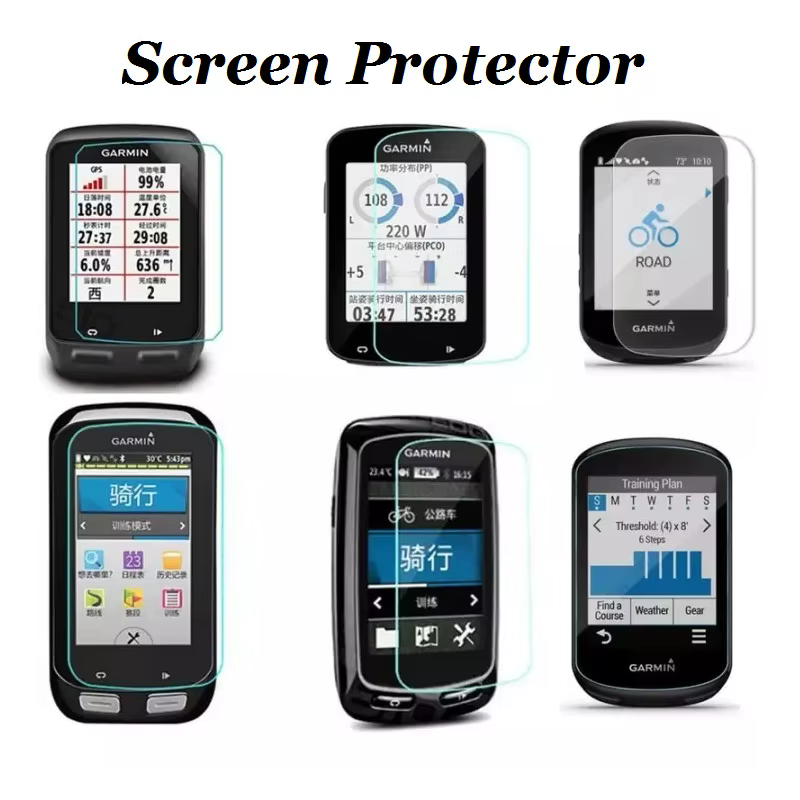 100PCS Protecteur d'écran pour Garmin Edge MTB 1040 840 540 830 530 820 520 1030 Explore 2 GPS Film