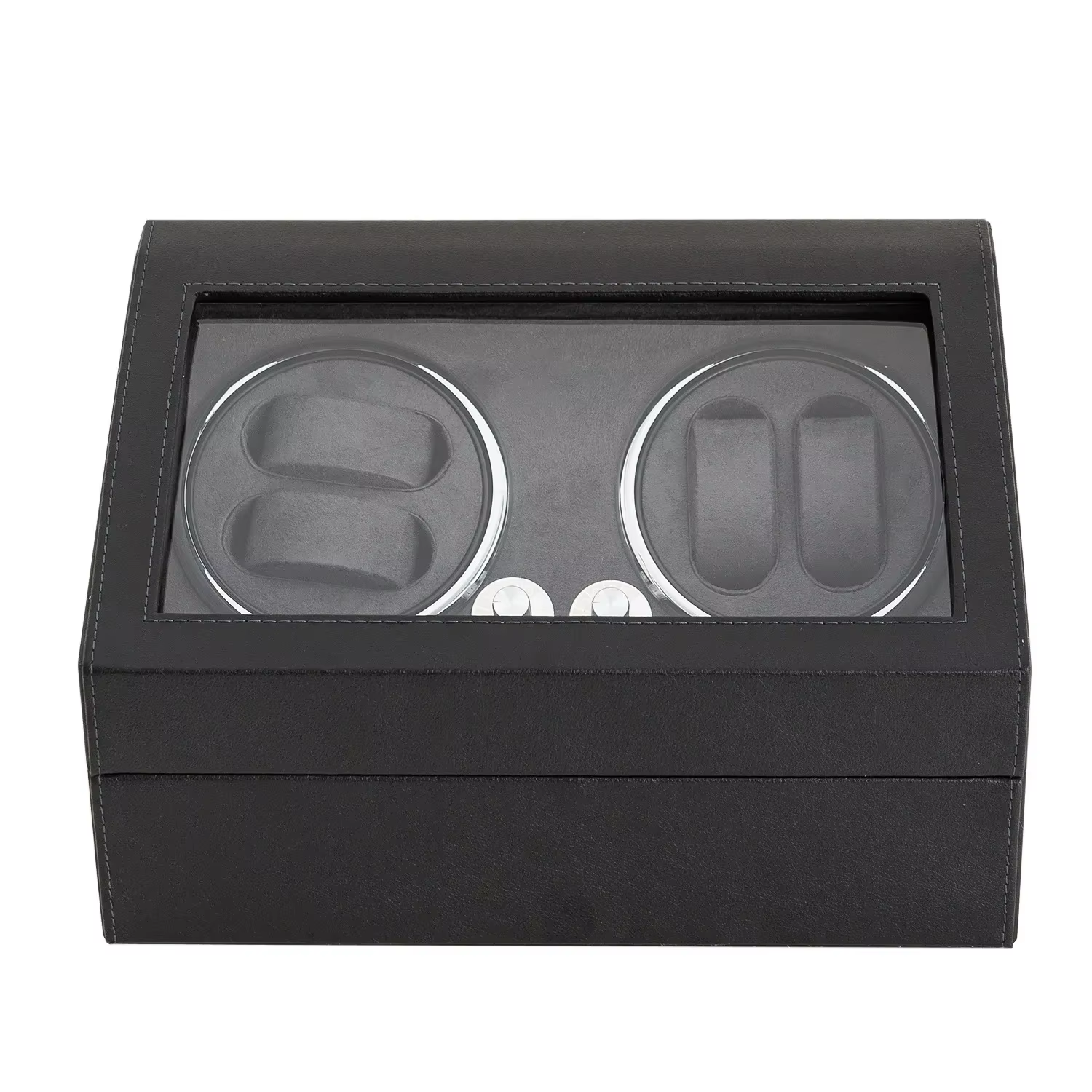Remontoir de montre silencieux pour montres automatiques, boîte de montre rotative à LED, affichage 