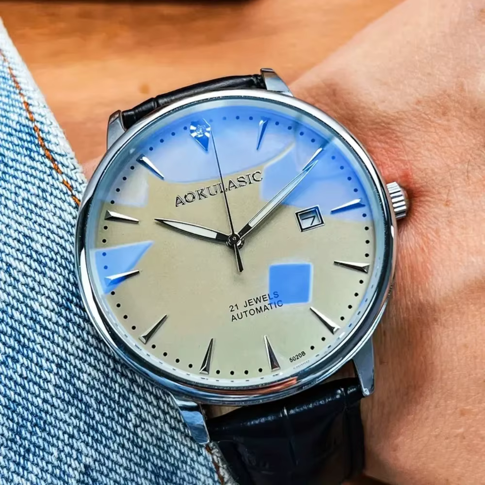 Nouvelle montre mécanique automatique pour hommes, adaptée aux affaires et un usage décontracté – Ac