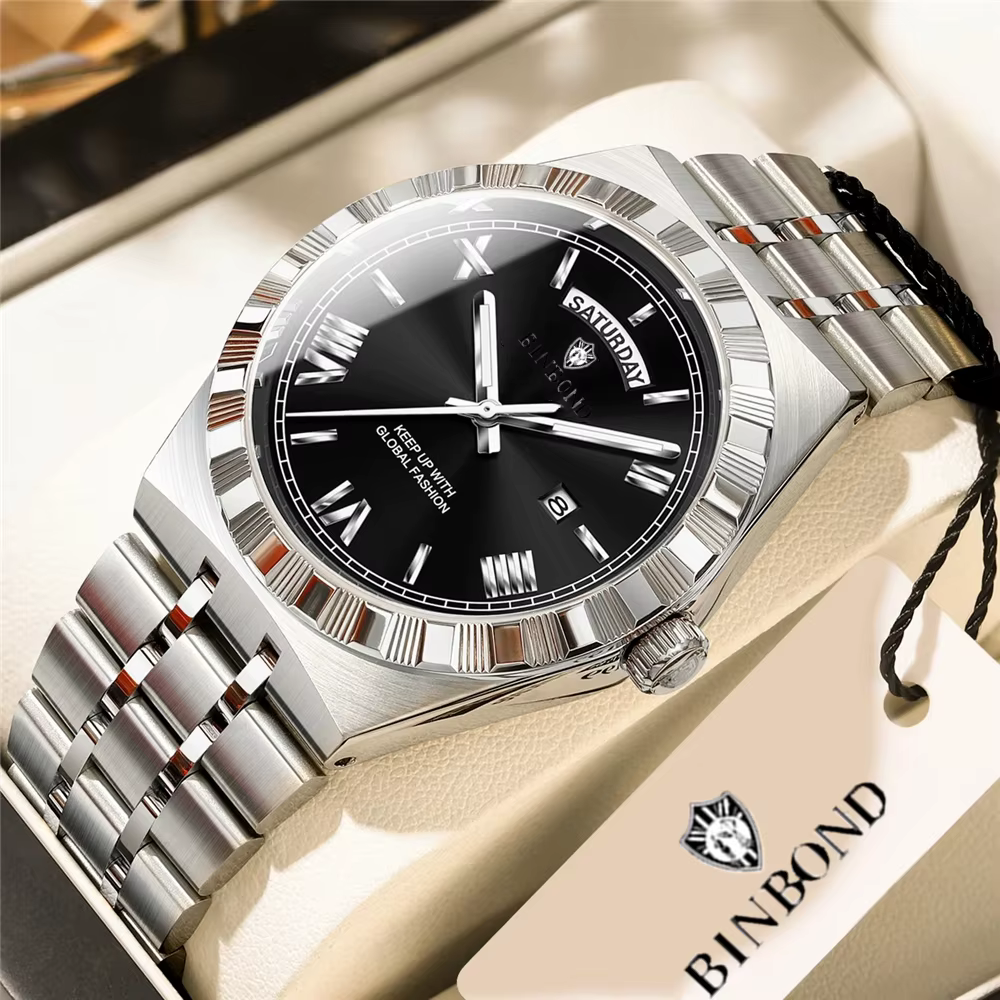 Nouvelles montres automatiques pour homme, montres-bracelets à quartz de haute qualité, montres de l