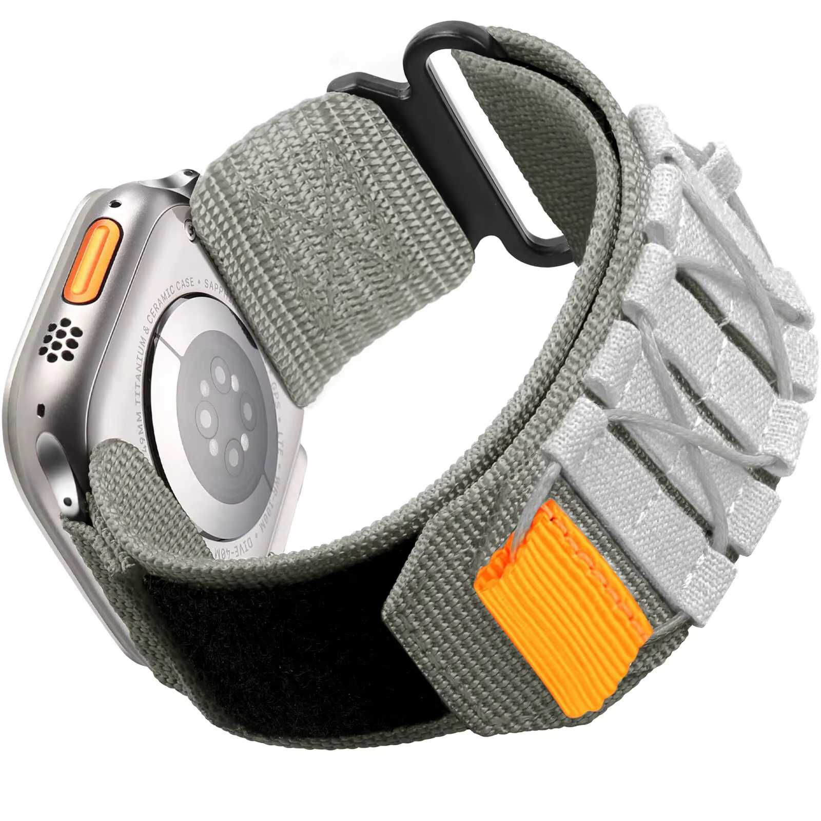 Alpine-Bracelet DulNylon pour Apple Watch, Bracelet iWatch Series 9, 8, se, 7, 6, 5, ultra 2, 45mm, 