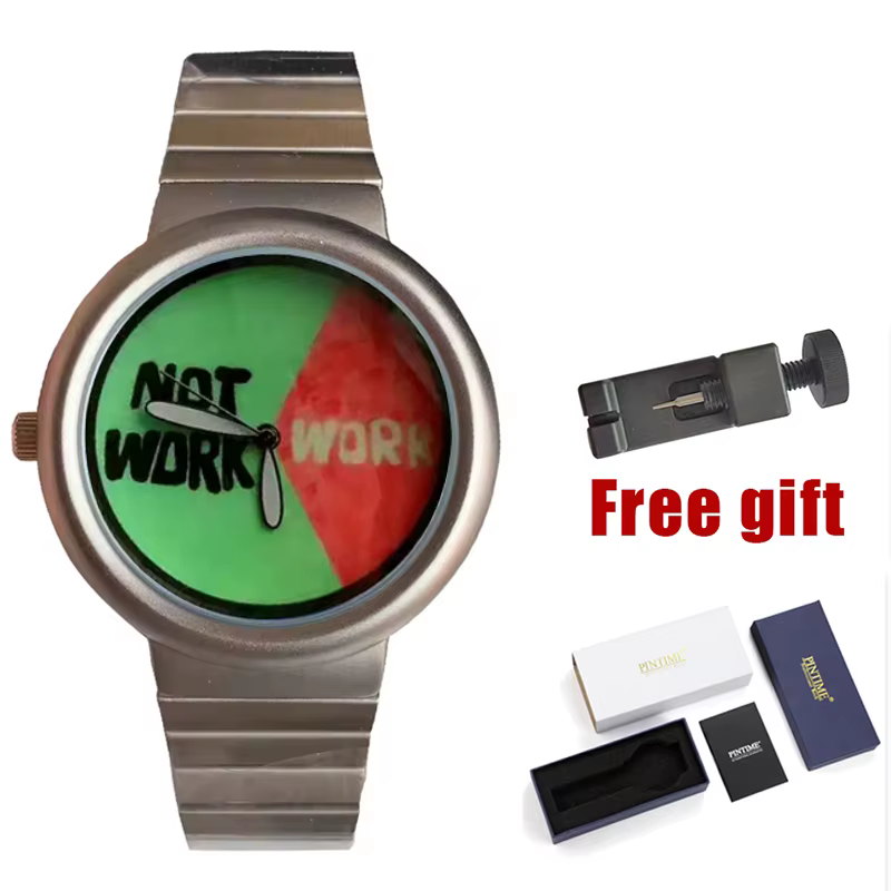 Montre à cadran de dessin animé pour hommes et femmes, style américain 2D, cadran de dessin animé, m