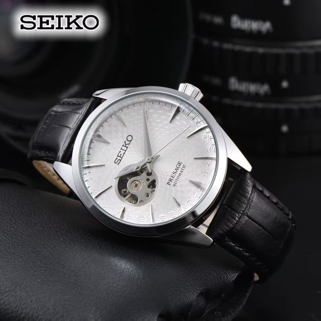 Montre Seiko Fashion Business Machinery, simple et décontractée, pour hommes et femmes, montre de co