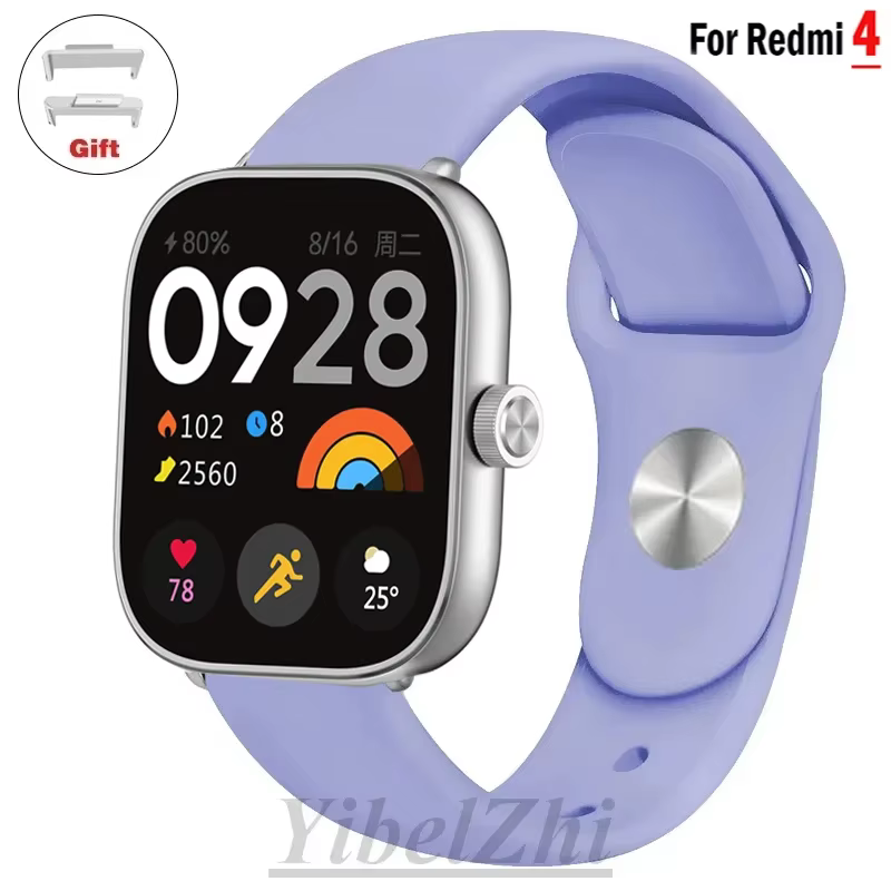 Bracelet de Sport pour montre Redmi 4, accessoires de montre intelligente, Bracelet en Silicone soup