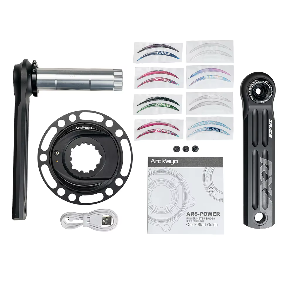 Manivelle de compteur de puissance ZRACE RX, BCD110, support inférieur DUB, manivelle de puissance,