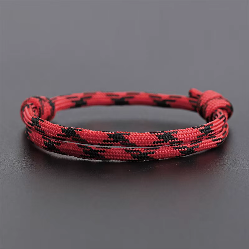 Bracelets de surfeur en corde tressée nautique minimaliste, corde réglable faite à la main pour homm