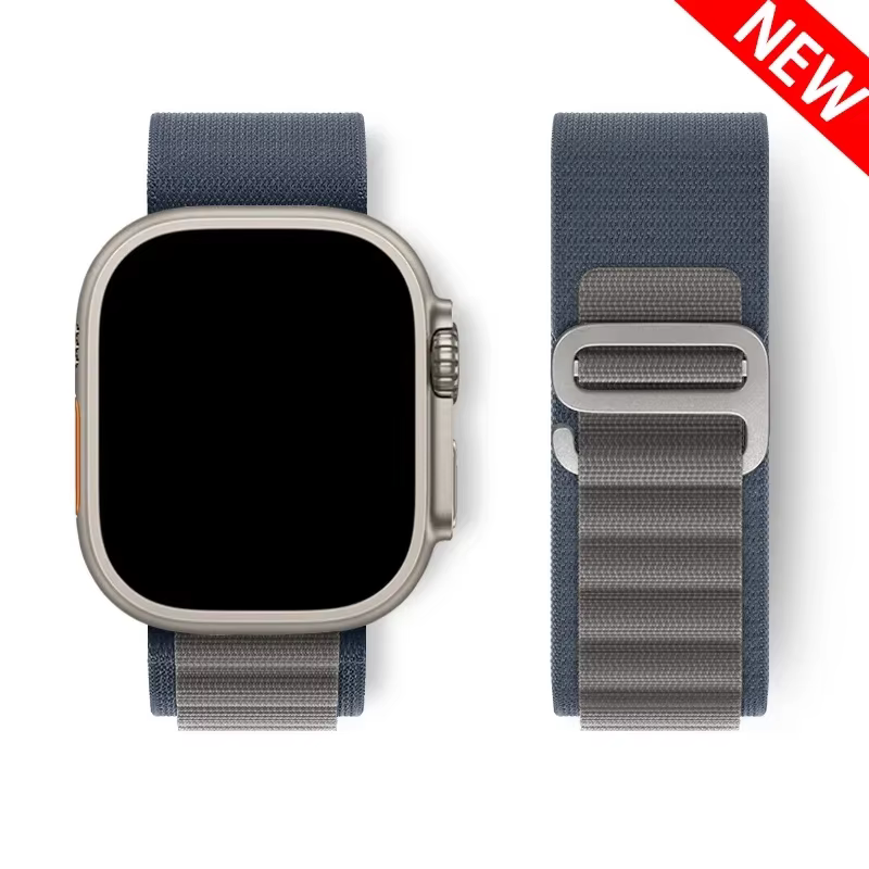 Boucle alpine pour Apple Watch Ultra 2 Band, Bracelet Nylon Trail, Correa Series 10, 9, 8, 7, 6, 5, 