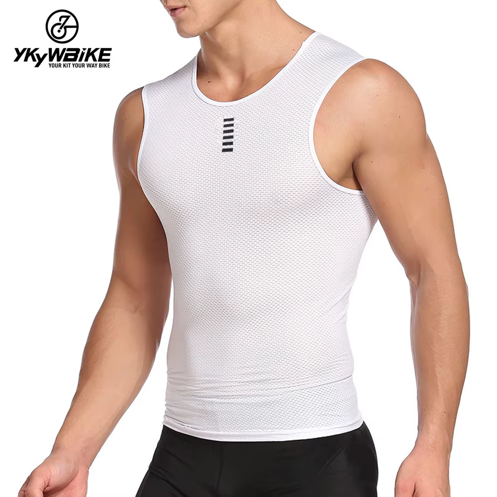 YKYWBIKE – maillot de cyclisme pour hommes, gilet de vélo de route, vtt, sous-vêtements en maille, v