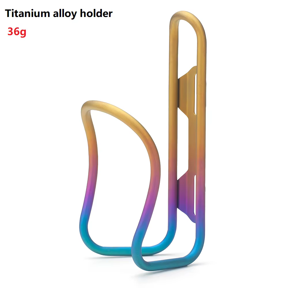 Porte-bouteille de vélo en titane ultraléger porte-bouteille vtt support de bouteille de vélo de rou
