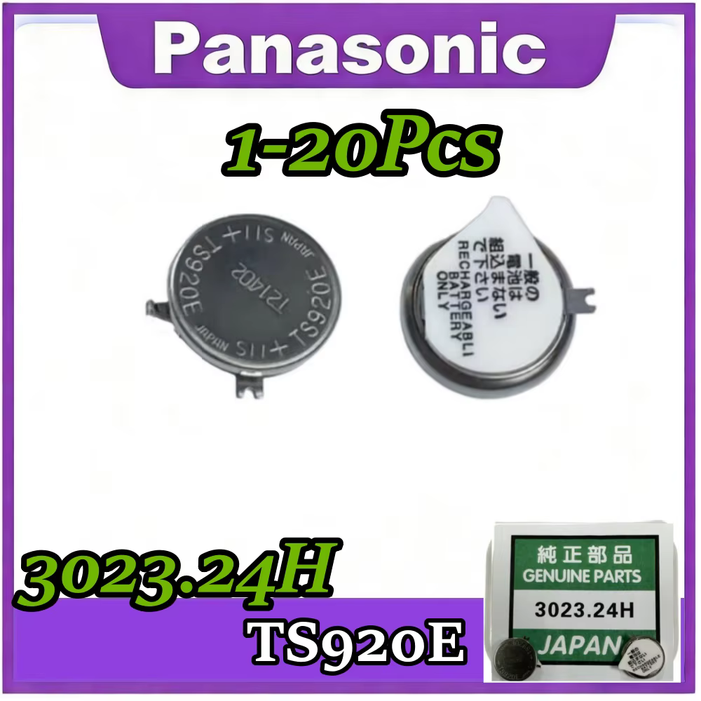 Batterie rechargeable à énergie cinétique Seiko TS920E 3023.24H 3023-24H 3023 24H pour montres V172 