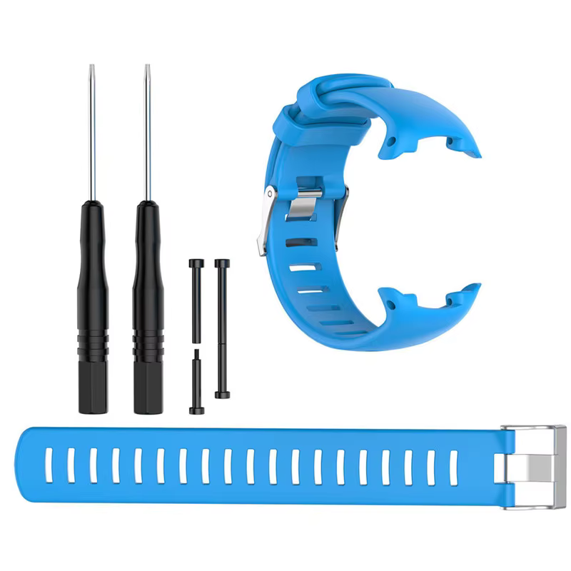 Bracelet de sport en silicone pour montre intelligente SUUNTO D4 D4i, bracelet de remplacement pour 