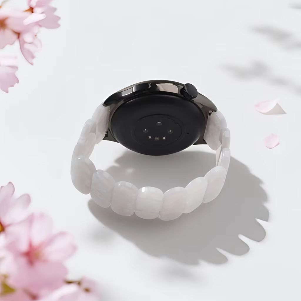 Bracelet extensible en résine de 20mm 22mm, pour Samsung Galaxy Watch4 5 6 7/Active 2/Gear sport, br