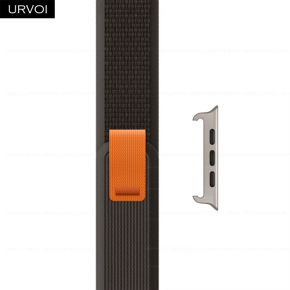 URVOI Trail Loop pour Apple Watch Band Ultra 3 2 série 1110 9 SE tissage en nylon pour bracelet iWat