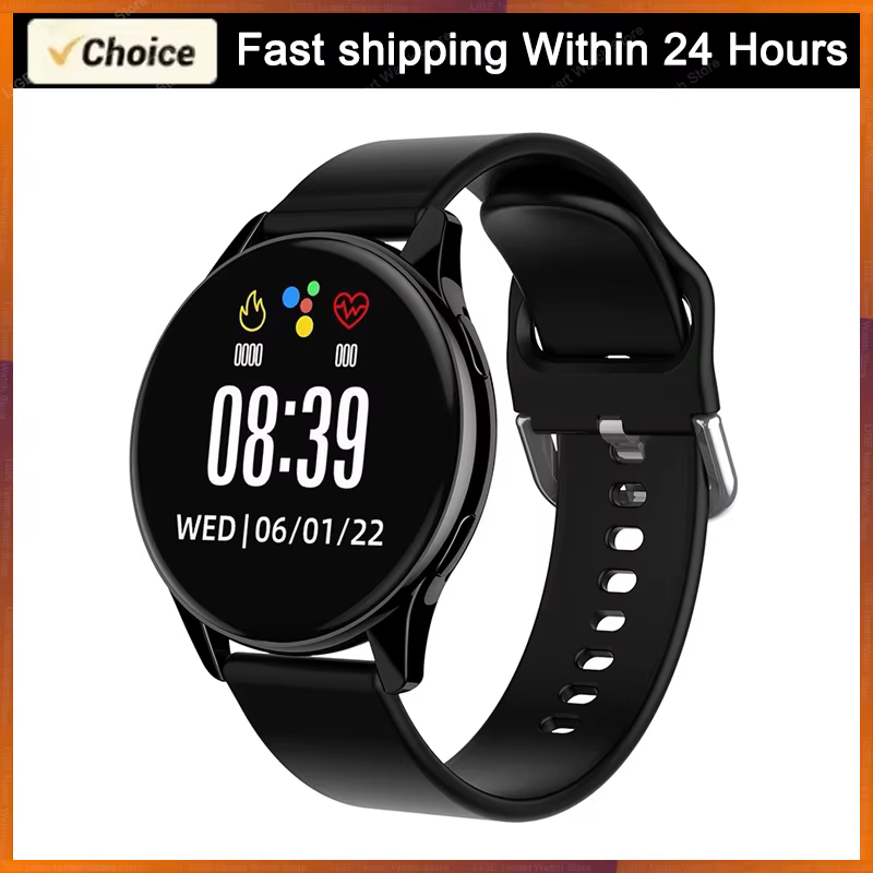 Montre connectée LIGE 2026 pour tous les smartphones, écran AMOLED, appels Bluetooth, déverrouillage