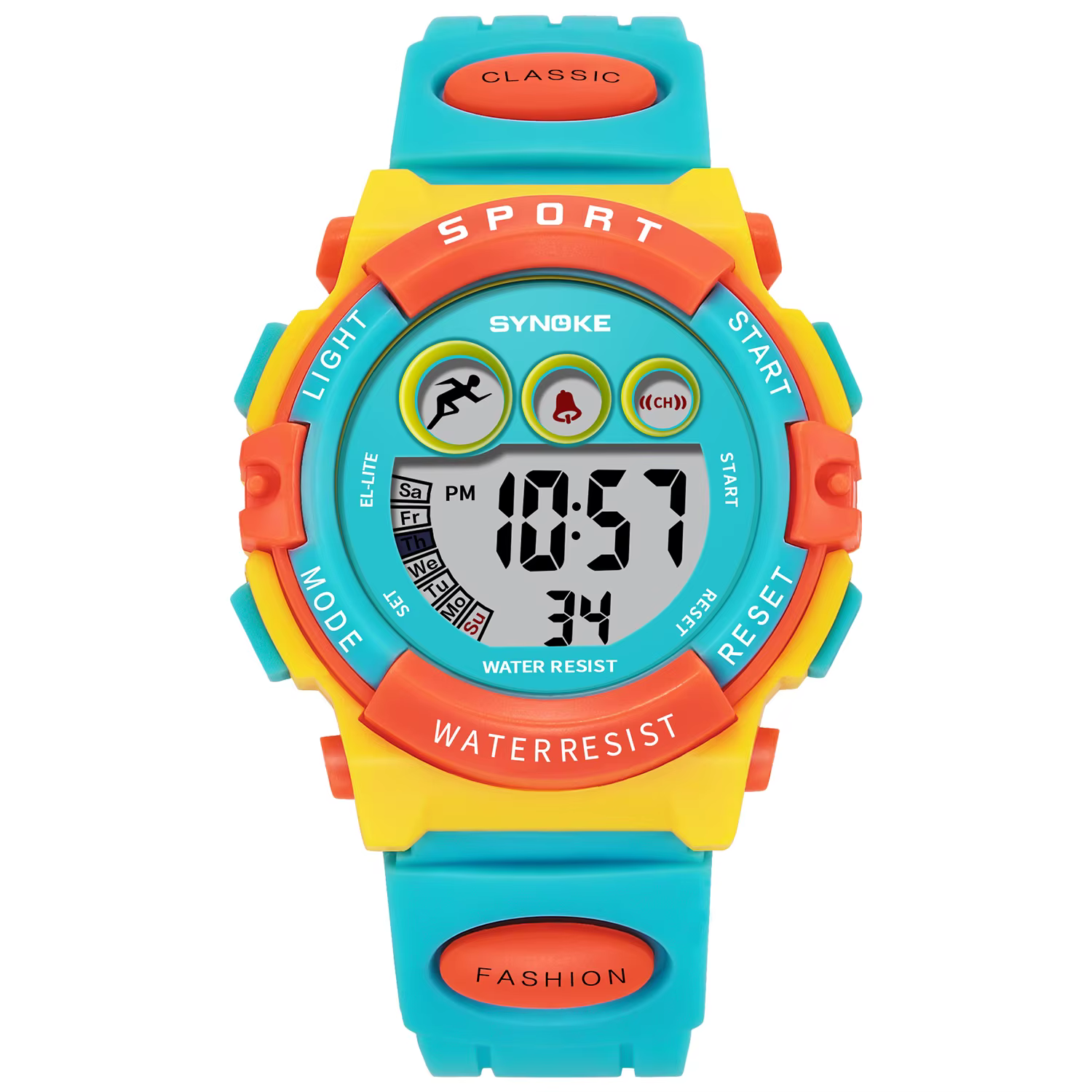 Montre de Sport étanche pour enfants, numérique LED, montre électronique de luxe pour enfants, garço