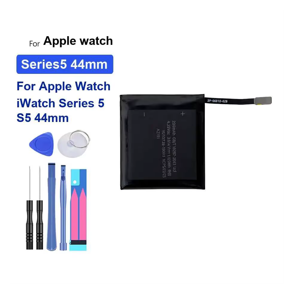 Batterie de montre haute capacité pour Apple Watch pour iWatch Series 5 S5 44mm Series5