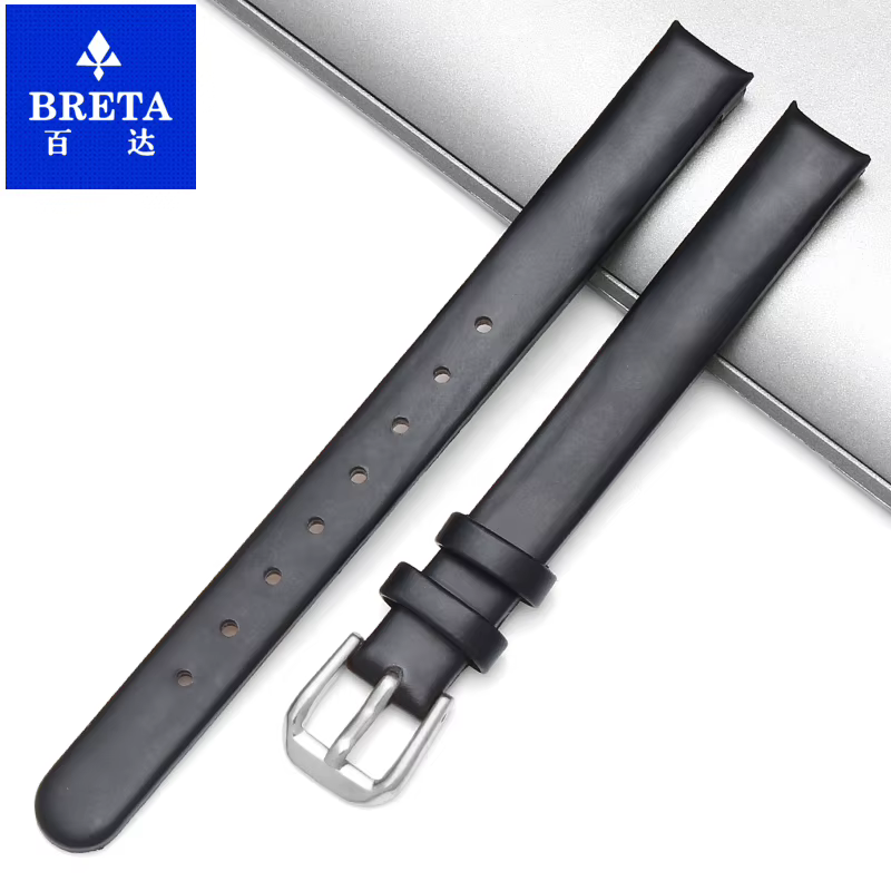 Bracelet en cuir incurvé de 10MM pour bracelet de montre Calvin CK K43231 K43232 K43236, accessoires