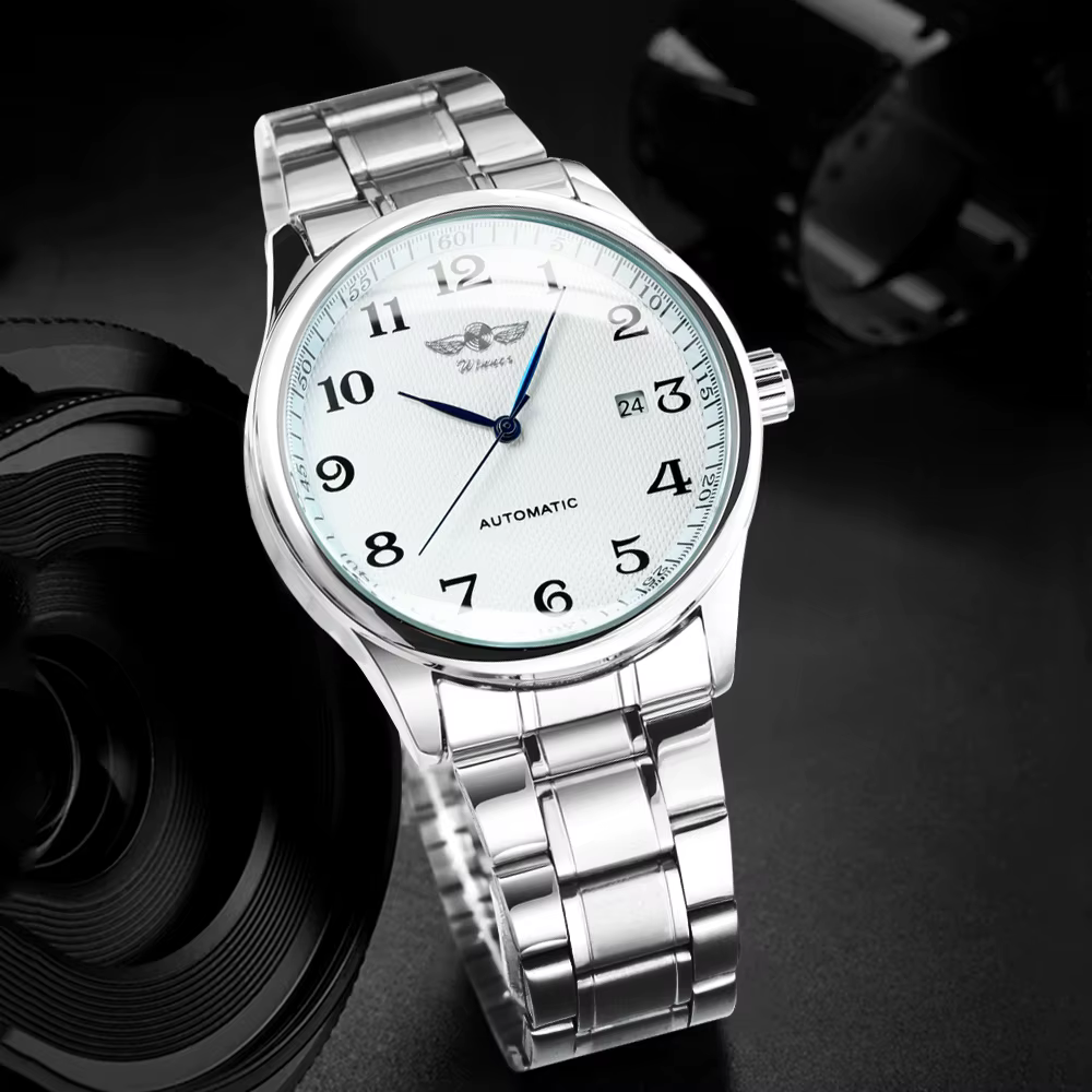 WINNER – montre d'affaires pour hommes, classique, rétro, automatique, mécanique, marque de luxe, br