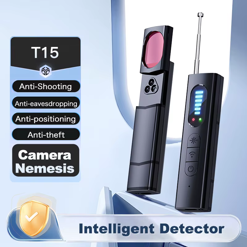Détecteur de caméra cachée Anti-espion, traceur GPS de voiture, dispositif d'écoute, scanner de Sign