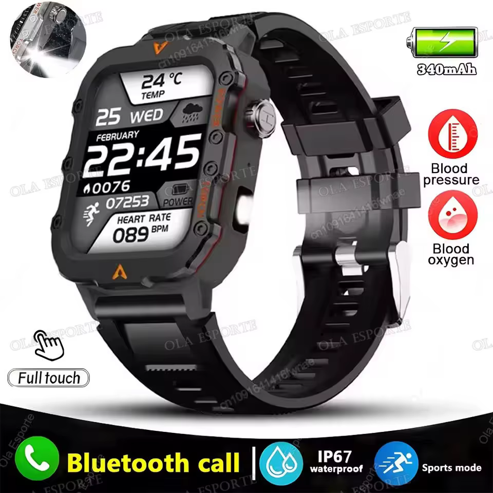 2025 nouvelle montre intelligente hommes pour femmes militaire extérieure GPS piste Sport montres fr