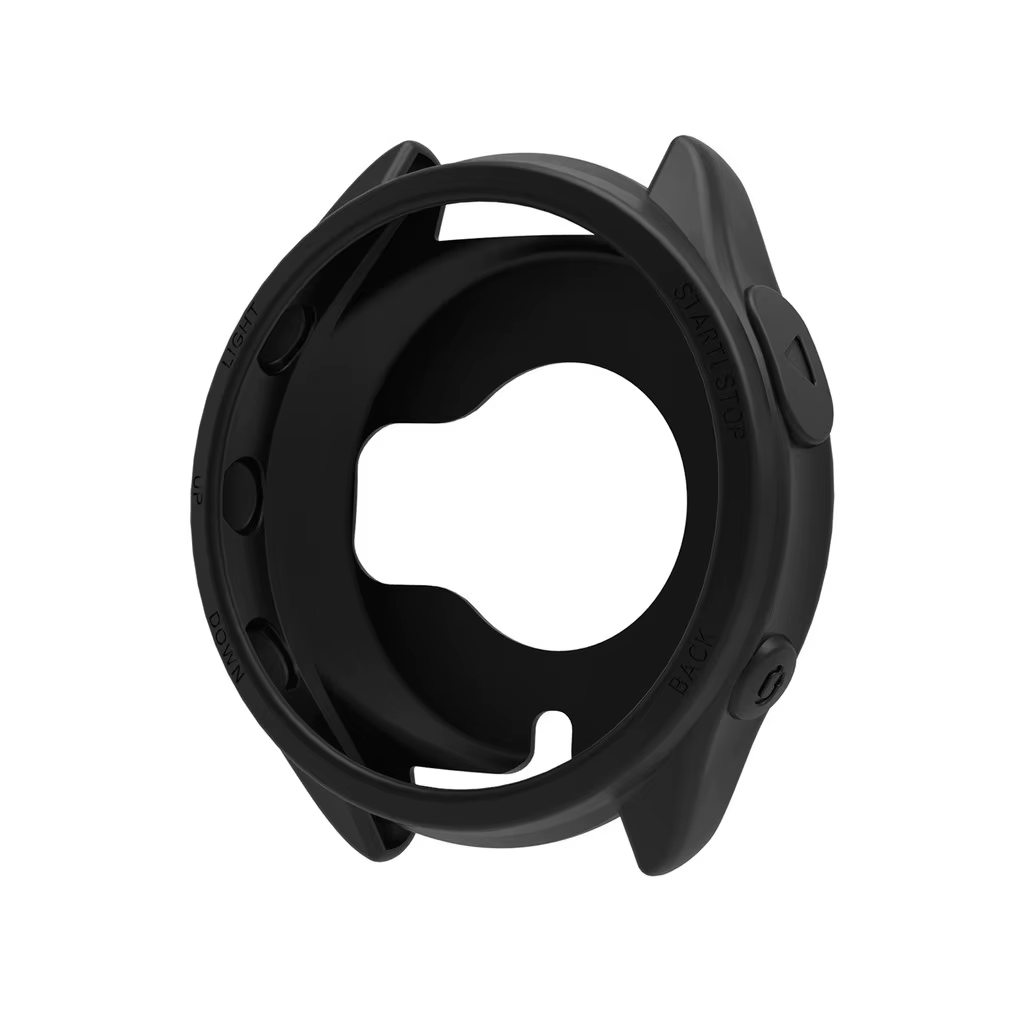 Soft Silicone Cover Case Screen Protector For Garmin Forerunner 965 Watch Case Protective Frame Shel