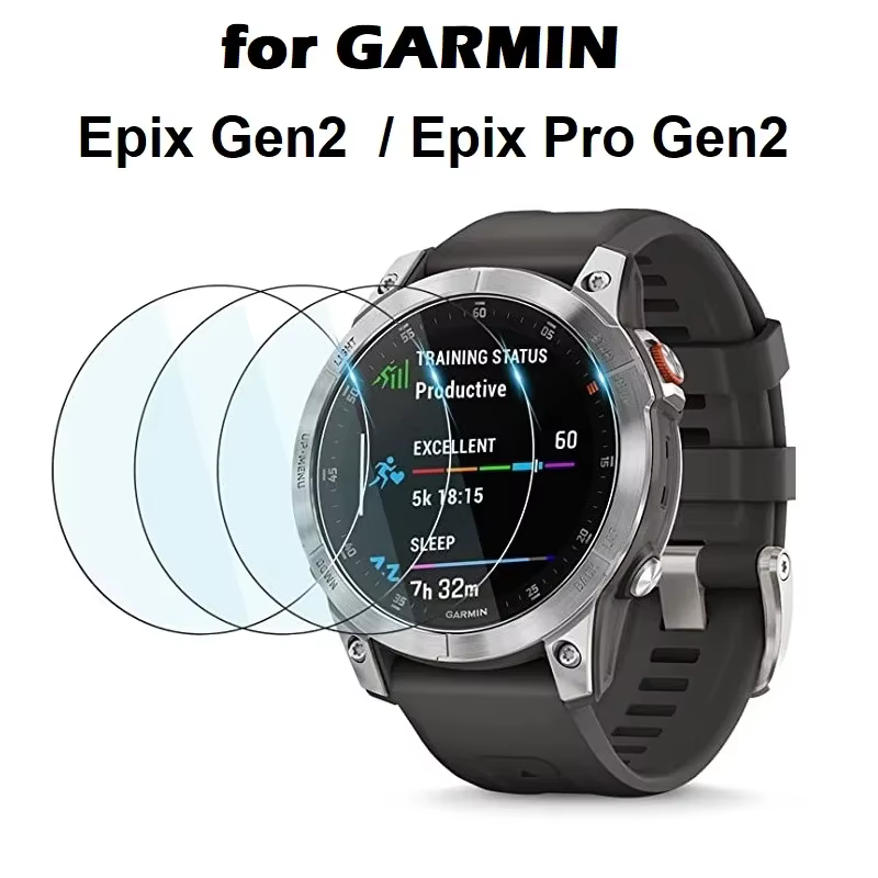 Protecteur d'écran pour montre intelligente Garmin Epix Pro Gen2, 3 pièces, 51mm 47mm, Film de prote