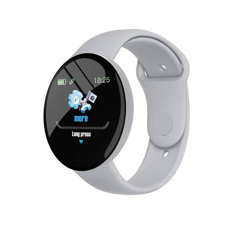 Montre connectée D18, écran couleur circulaire, plusieurs Modes de sport, rappel d'informations sur