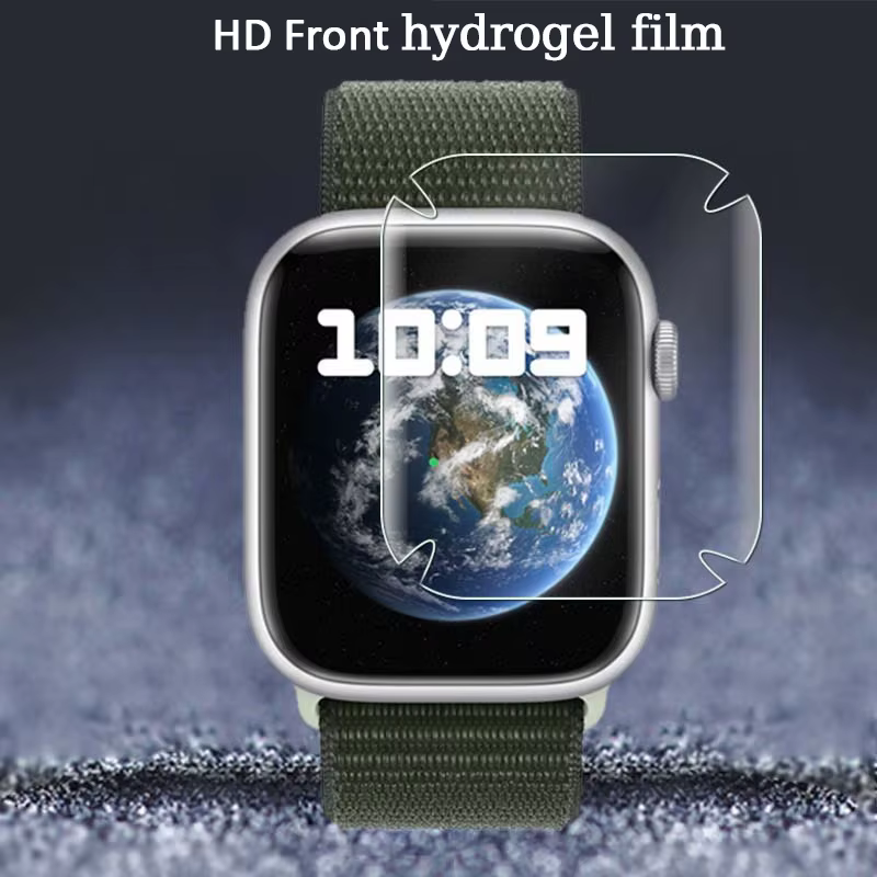 Film hydrogel souple de protection latérale pour Apple Watch Series 11 10 9 8 7 6 5 4 3 2 1 SE 2 Ult