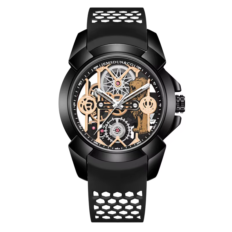 Nouvelle montre tendance pour hommes, design exquis, élégante et à la mode, avec un fond creux, mont