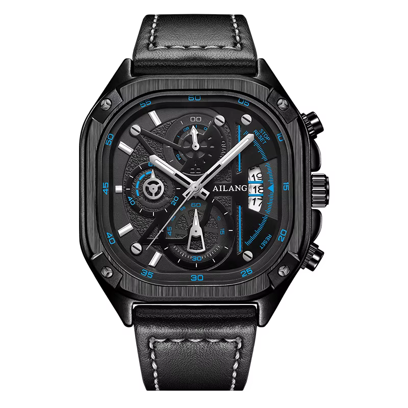 2025 nouvelle montre à Quartz à Tourbillon creux de luxe de marque supérieure AILANG, montre pour ho