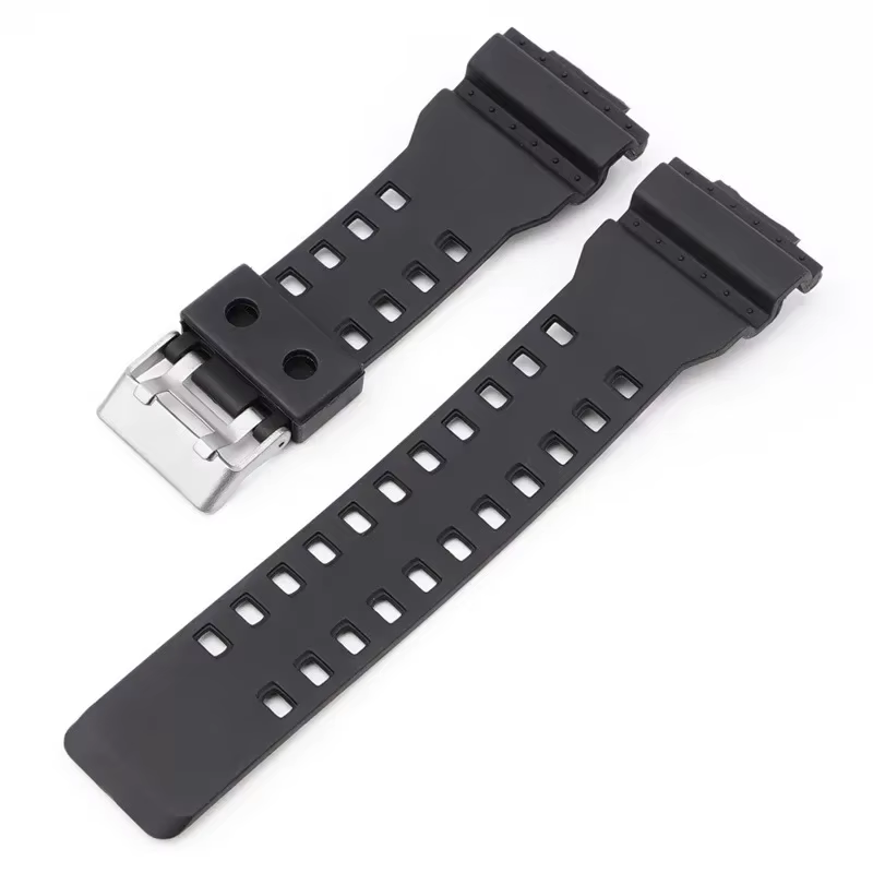 Bracelet de montre en caoutchouc silicone 16mm pour mol pour G choc GD-100 G-8900 GA-120 remplacemen