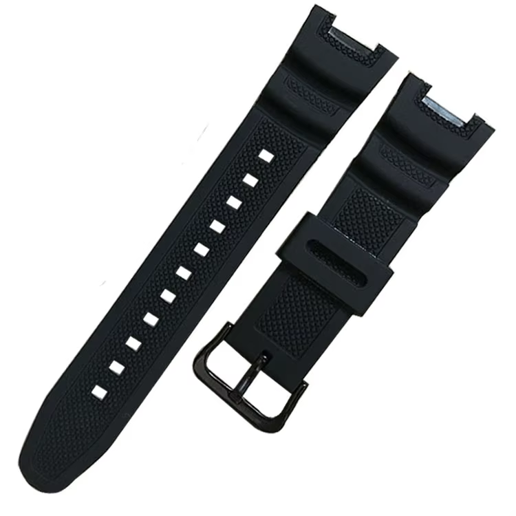 Bracelet de montre en résine pour Casio SGW100, Bracelet de Sport SGW-100-1V SGW-100-1VDF, en caoutc