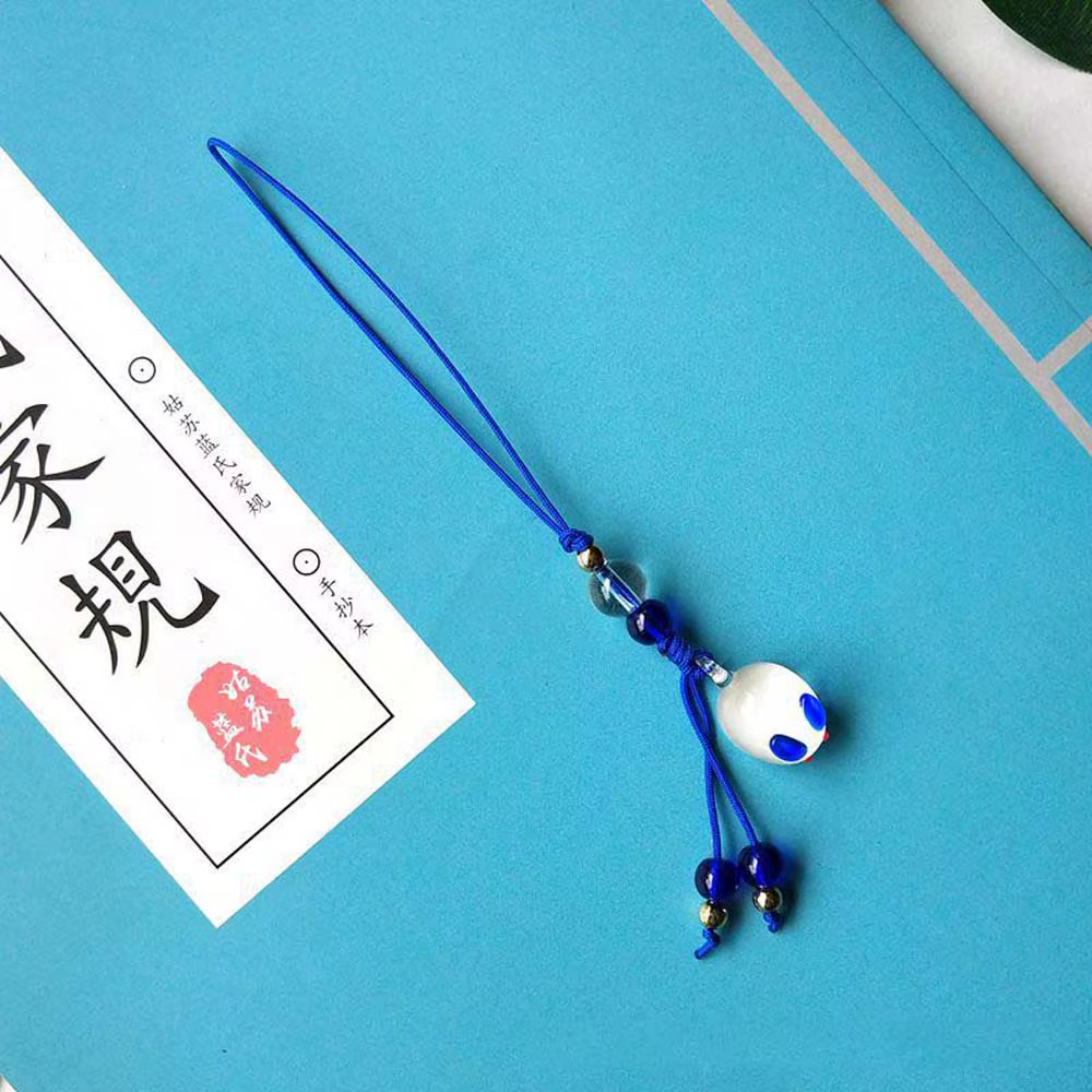 Porte-clés de sac de lapin de cosplay chinois, ornement de gland de confrontation, accessoire de pen