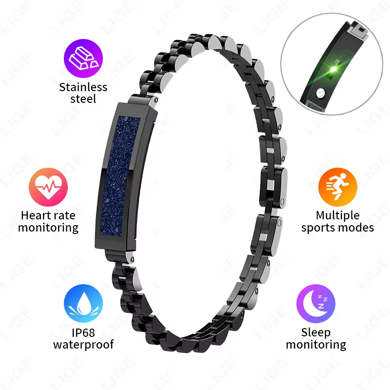 Nouvelle Montre Connectée 2026 Podomètre Bracelet Intelligent Santé Femme Homme Sport Fitness Étanch