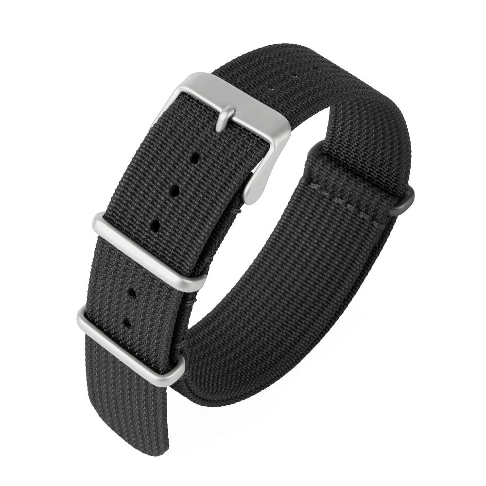 Bracelet de montre NATO vintage à dégagement rapide 14/16/18/20/22 mm, accessoires de montre, bracel