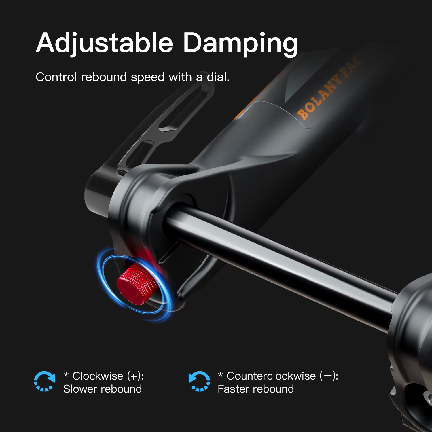 BOLANY-Fourche à suspension de vélo, Fourche VTT de voyage, XC DH AM Down Hill Thru Axle Boost, Susp
