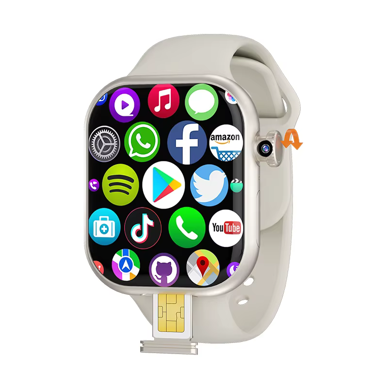 VP29 Smartwatch Amoled 5G LTE Android montre intelligente avec écran 2.29 pouces caméra rotative NFC
