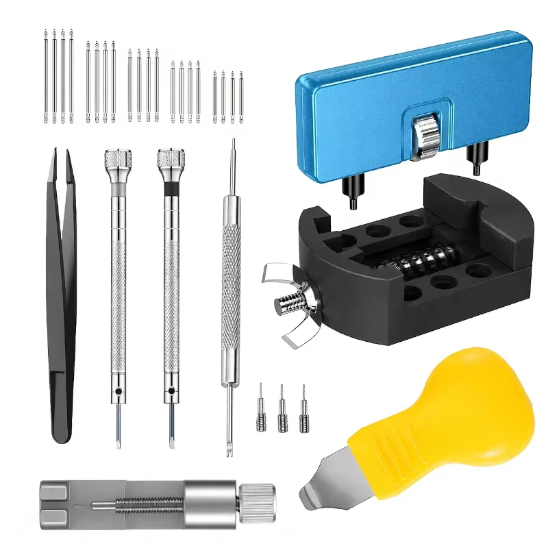 Kit d'outils professionnels pour la réparation de montres, extracteur de maillons de montre réglable