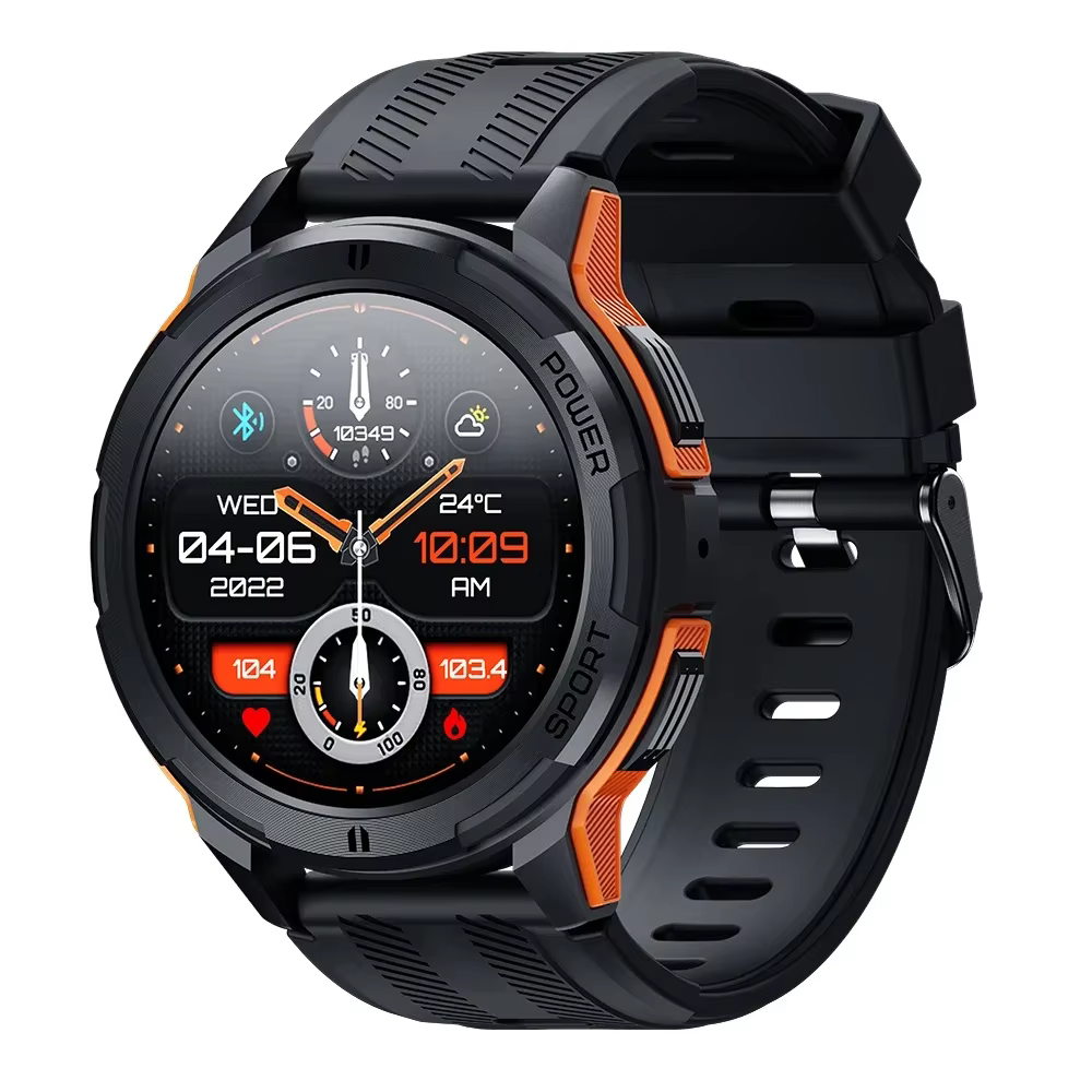 Oukitel Smartwatch BT10 montre 1.43 ''AMOLED affichage 410mAh Bluetooth 100 + modes sportifs appels 
