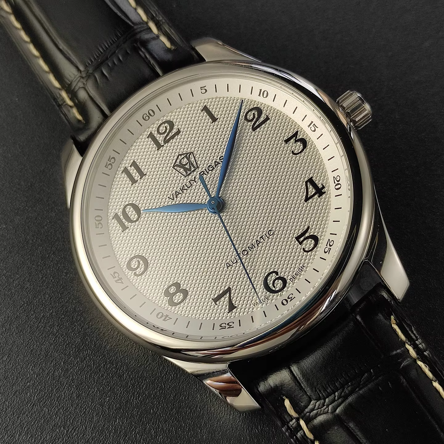 Vakuy montre mécanique automatique homme d'affaires visage de bon augure mouette ST2130 mouvement po