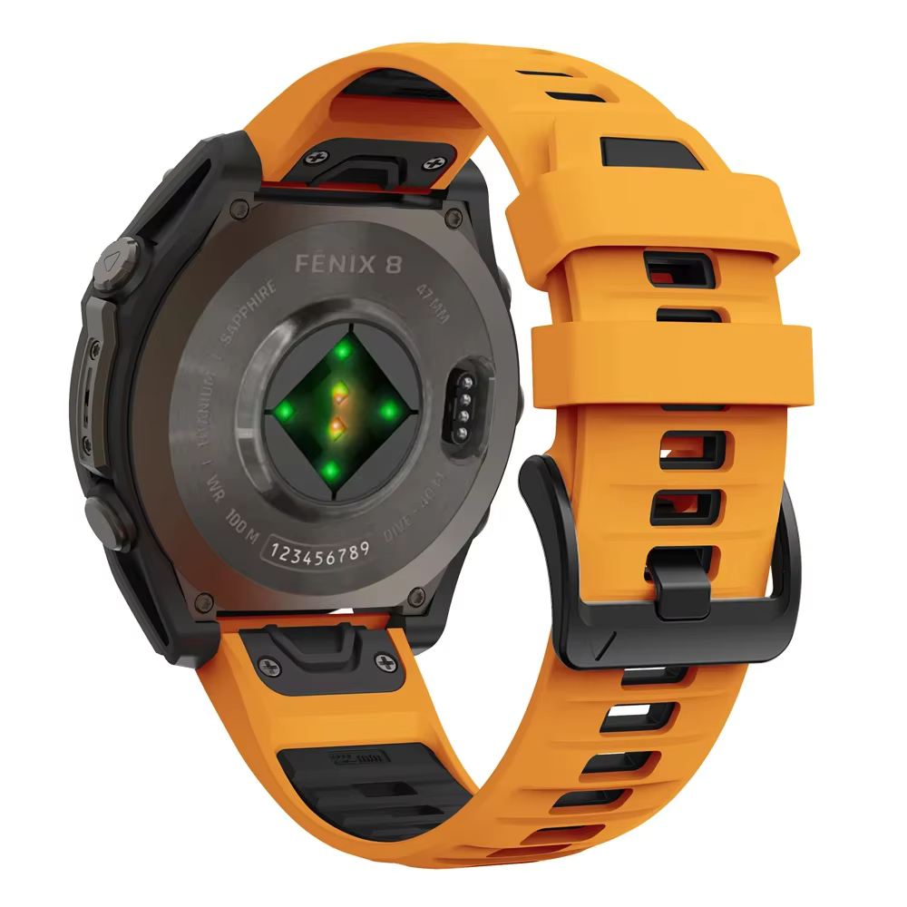 Bracelet de montre Fenix8 1:1 pour Garmin Fenix 8 Pro 47mm 51mm E 7 7X 6 6X 5 5X/Epix Pro/Enduro 3/9
