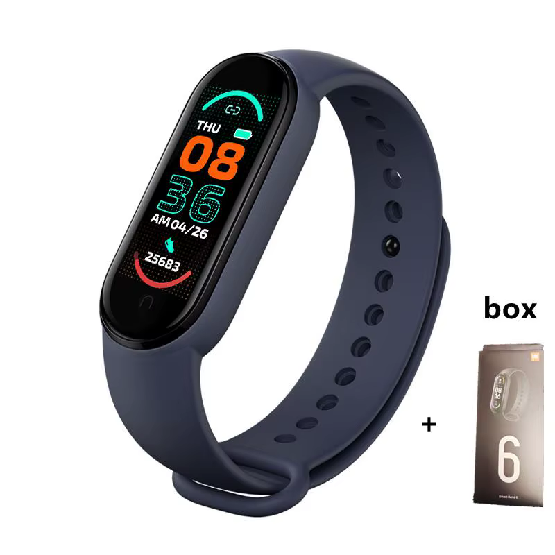 M6 montre intelligente hommes et femmes Fitness sport bande intelligente Fitpro Version Bluetooth mu