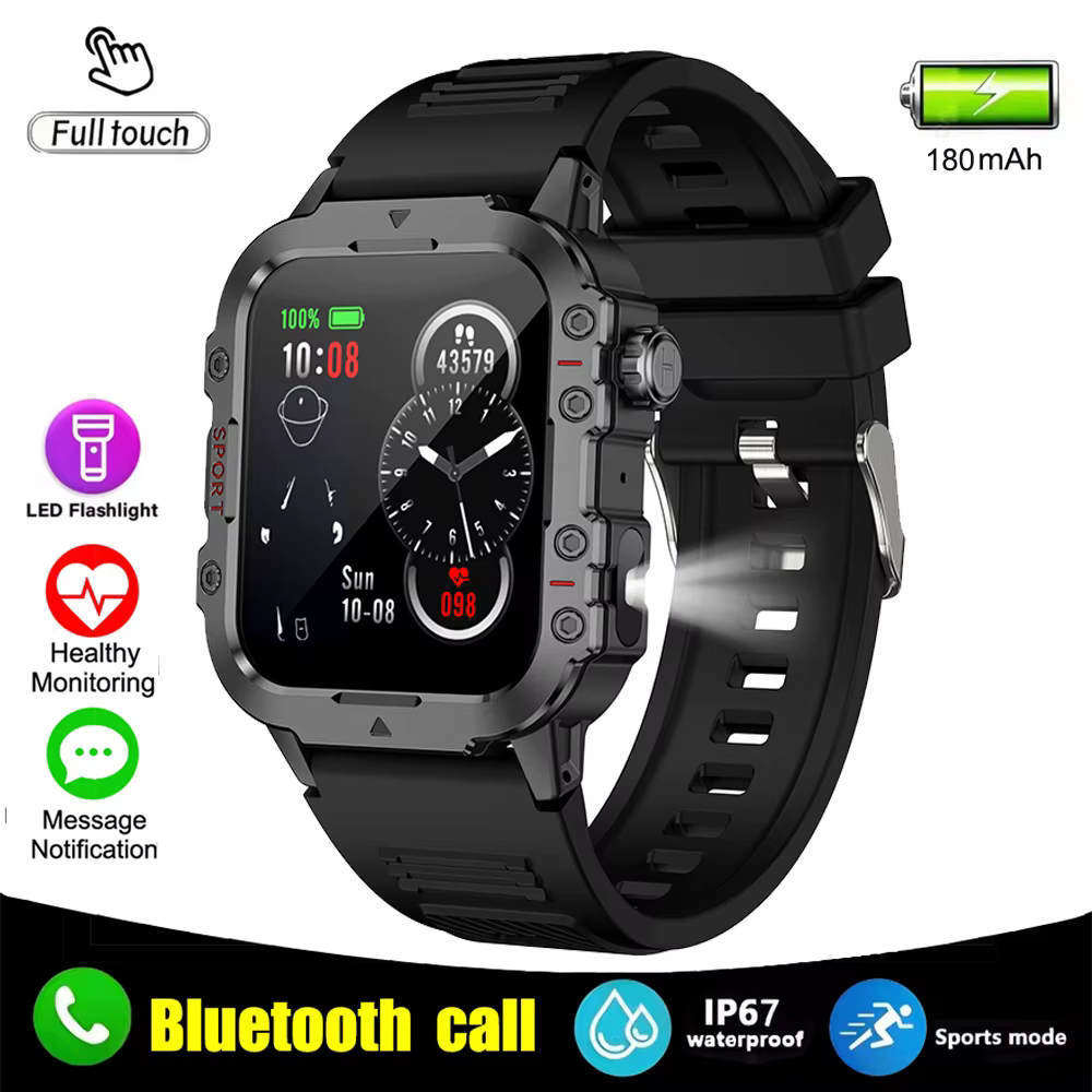 2025 nouvelle montre intelligente téléphone Android 1.44 pouces écran couleur Bluetooth appel sang o