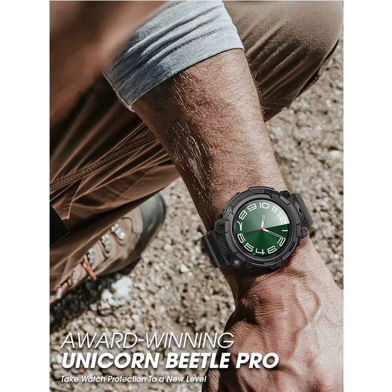 Étui de protection robuste SUPCASE UB Pro pour Samsung Galaxy Watch 6 Classic 47mm 2023, avec bracel