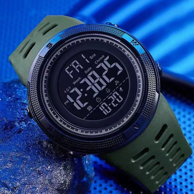 YIKAZE Y01 militaire hommes sport montre-bracelet multifonction hommes montres numériques étanche ho