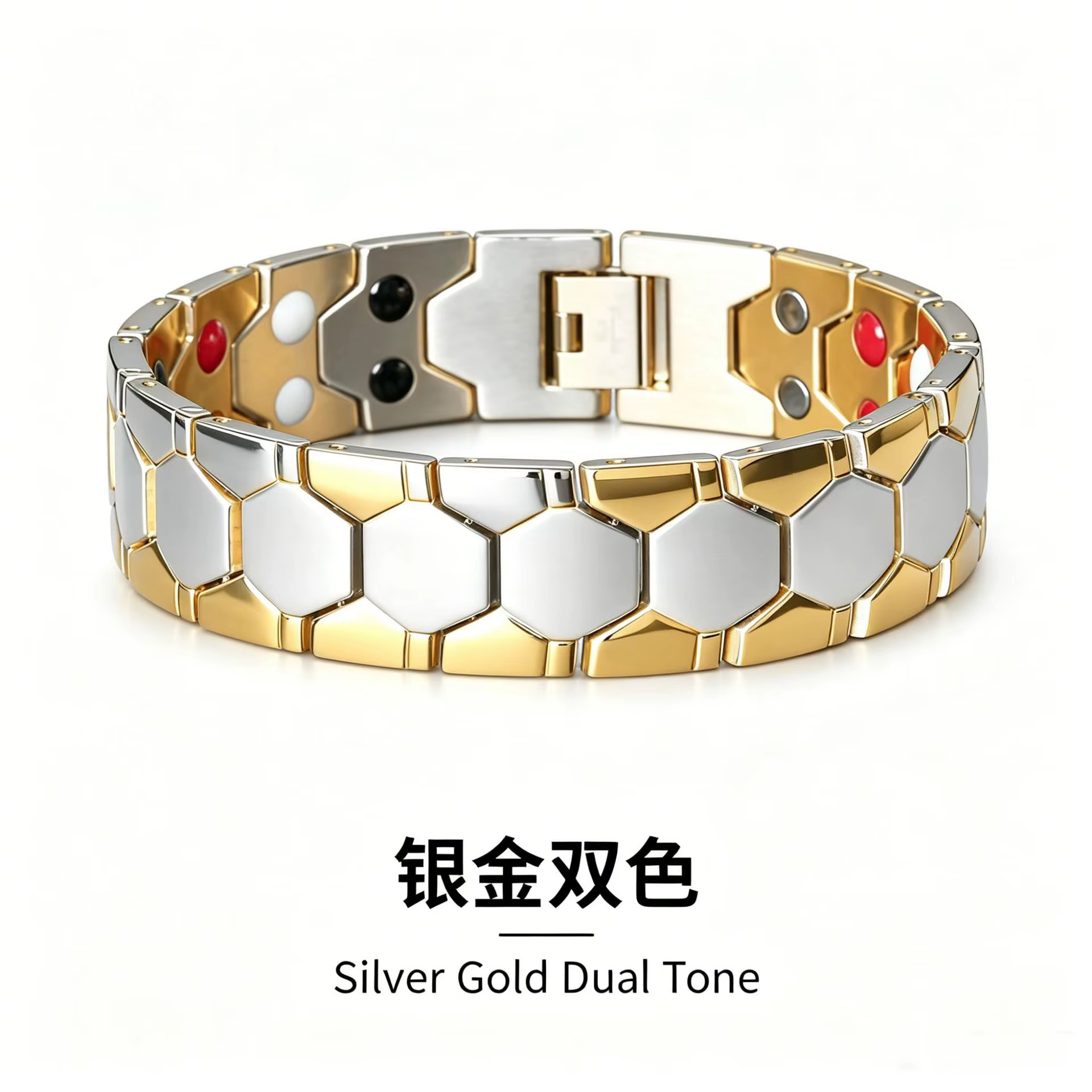 Bracelet magnétique détachable, design polyvalent et tendance, accessoire de personnalité, bijou pop